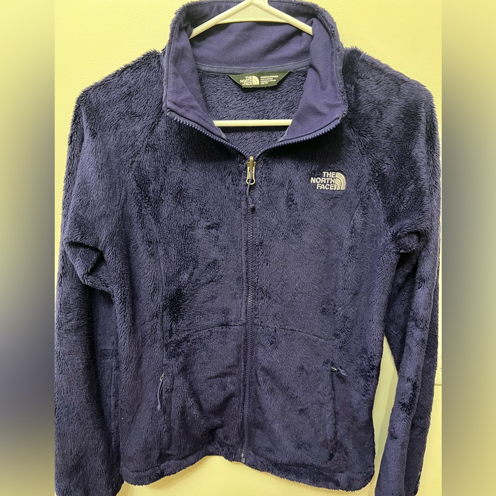 The North Face Women's Plush Purple Teddy Jacket